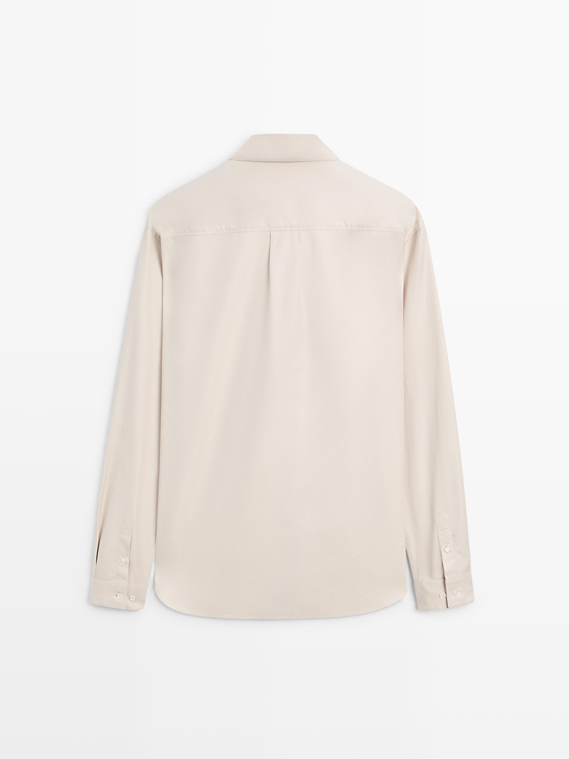 Chemise en coton avec poches